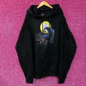 Nightmare before Christmas Jack Skellington Spiral Hill Hoodie size 3XL